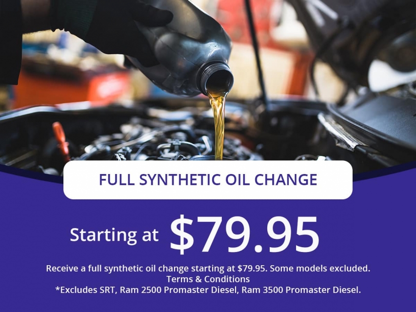 Full Synthetic Oil Change